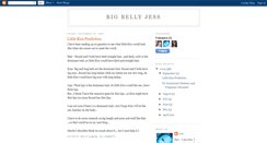 Desktop Screenshot of bigbellyjess.blogspot.com