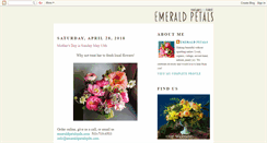 Desktop Screenshot of emeraldpetals.blogspot.com