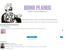 Tablet Screenshot of homoplanus.blogspot.com