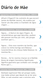 Mobile Screenshot of diario-de-mae.blogspot.com