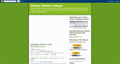 Desktop Screenshot of ethiopia-childrens-villages.blogspot.com