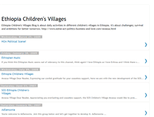 Tablet Screenshot of ethiopia-childrens-villages.blogspot.com