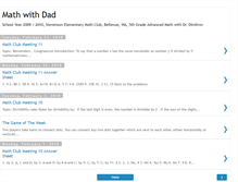 Tablet Screenshot of mathwithdad.blogspot.com