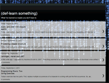 Tablet Screenshot of def-learn.blogspot.com