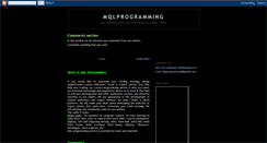 Desktop Screenshot of mqlprogramming.blogspot.com