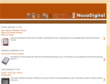 Tablet Screenshot of nosadigital.blogspot.com