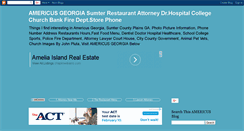 Desktop Screenshot of americusgeorgia.blogspot.com