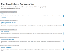 Tablet Screenshot of aberdeenhebrew.blogspot.com