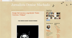 Desktop Screenshot of jornalistadenisemachado.blogspot.com