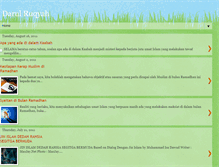 Tablet Screenshot of darul-ruqyah.blogspot.com