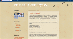 Desktop Screenshot of bronandcourtneyos.blogspot.com