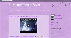 Desktop Screenshot of ilovemybieberfever.blogspot.com