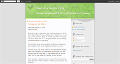 Desktop Screenshot of cambodiawellsplus.blogspot.com