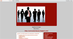 Desktop Screenshot of convocatoriascas.blogspot.com