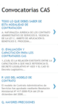 Mobile Screenshot of convocatoriascas.blogspot.com