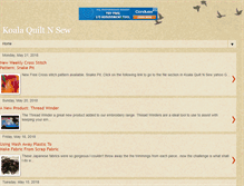 Tablet Screenshot of craftingblogger.blogspot.com