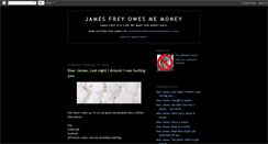 Desktop Screenshot of jamesfreyowesmemoney.blogspot.com