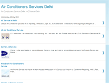 Tablet Screenshot of air-conditioners-services-delhi.blogspot.com