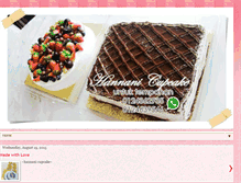 Tablet Screenshot of hannanicupcake.blogspot.com