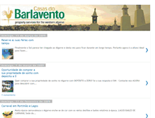Tablet Screenshot of casasdobarlavento-por.blogspot.com
