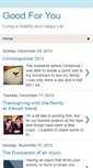 Mobile Screenshot of goodforyoublog.blogspot.com