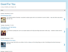 Tablet Screenshot of goodforyoublog.blogspot.com