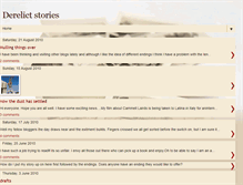 Tablet Screenshot of derelictstories.blogspot.com