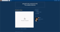 Desktop Screenshot of adaptivetechw412.blogspot.com