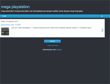 Tablet Screenshot of megaplaystation.blogspot.com