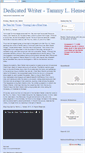 Mobile Screenshot of dedicatedwriter.blogspot.com