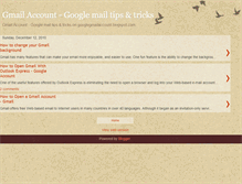 Tablet Screenshot of googlegmailaccount.blogspot.com