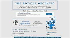 Desktop Screenshot of bicyclemechanic.blogspot.com