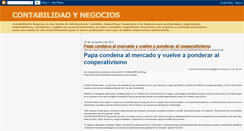 Desktop Screenshot of contabilidadnegocios.blogspot.com