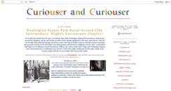 Desktop Screenshot of curiouserr.blogspot.com