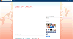 Desktop Screenshot of energystoragepower.blogspot.com