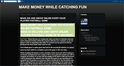 Desktop Screenshot of footballgamemoney.blogspot.com