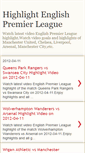 Mobile Screenshot of highlightenglishpremierleague.blogspot.com
