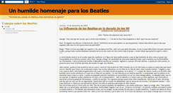 Desktop Screenshot of beatles-itot.blogspot.com