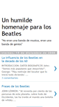 Mobile Screenshot of beatles-itot.blogspot.com