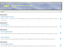 Tablet Screenshot of abiadsense.blogspot.com
