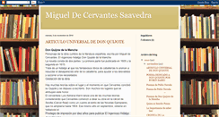 Desktop Screenshot of donquijotedelamancha1234.blogspot.com