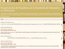 Tablet Screenshot of estadistica911michoacan.blogspot.com