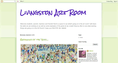Desktop Screenshot of livingstonartroom.blogspot.com