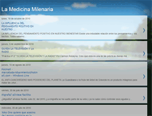 Tablet Screenshot of marce-lamedicinamilenaria.blogspot.com