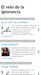 Mobile Screenshot of elvelodelaignorancia.blogspot.com