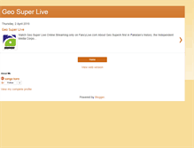 Tablet Screenshot of geo-super-live1.blogspot.com