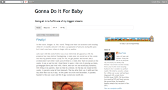 Desktop Screenshot of gonnadoitforbaby.blogspot.com