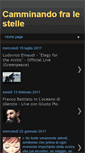 Mobile Screenshot of camminandofralestelle.blogspot.com