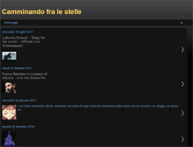 Tablet Screenshot of camminandofralestelle.blogspot.com