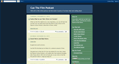 Desktop Screenshot of cuethefilm.blogspot.com
